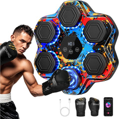 π₯ LED Smart Music Boxing Machine | Wall-Mounted Punch Trainer β‘