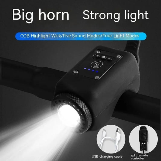 Trendora™ Bike Electronic Horn with Large Range Floodlight