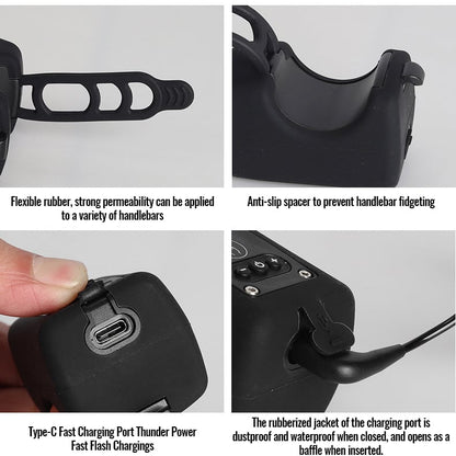 Trendora™ Bike Electronic Horn with Large Range Floodlight