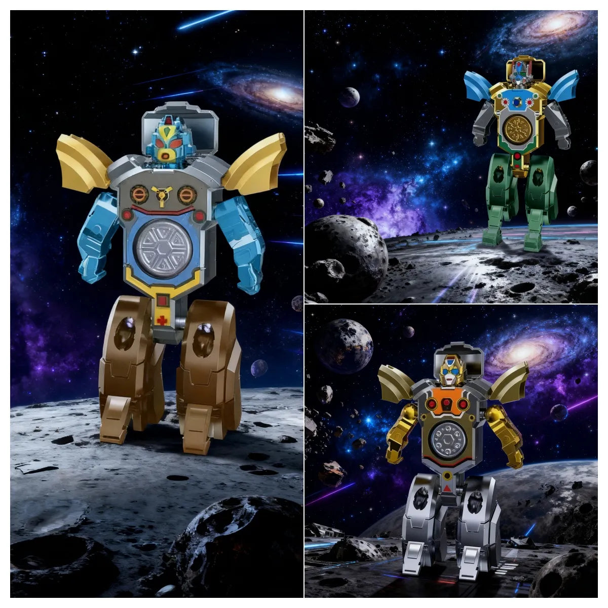 🤖🦖Transformable Finger Spinner: Mech & Dinosaur Dual Editions!