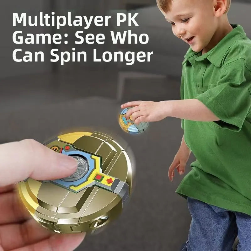 🤖🦖Transformable Finger Spinner: Mech & Dinosaur Dual Editions!