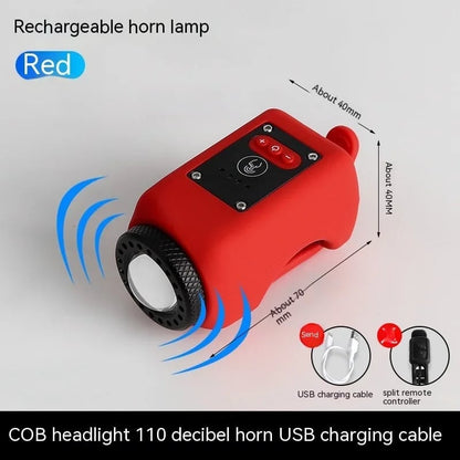 Trendora™ Bike Electronic Horn with Large Range Floodlight