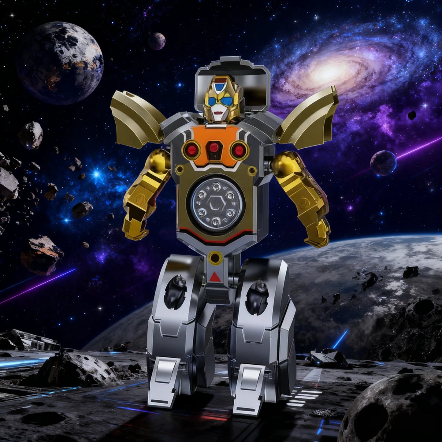 🤖🦖Transformable Finger Spinner: Mech & Dinosaur Dual Editions!