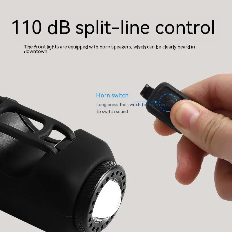 Trendora™ Bike Electronic Horn with Large Range Floodlight