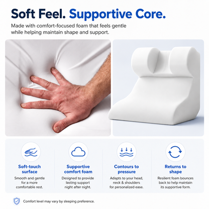 SnoreGuard™ Anti-Snore Sleep Support Pillow