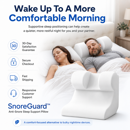 SnoreGuard™ Anti-Snore Sleep Support Pillow